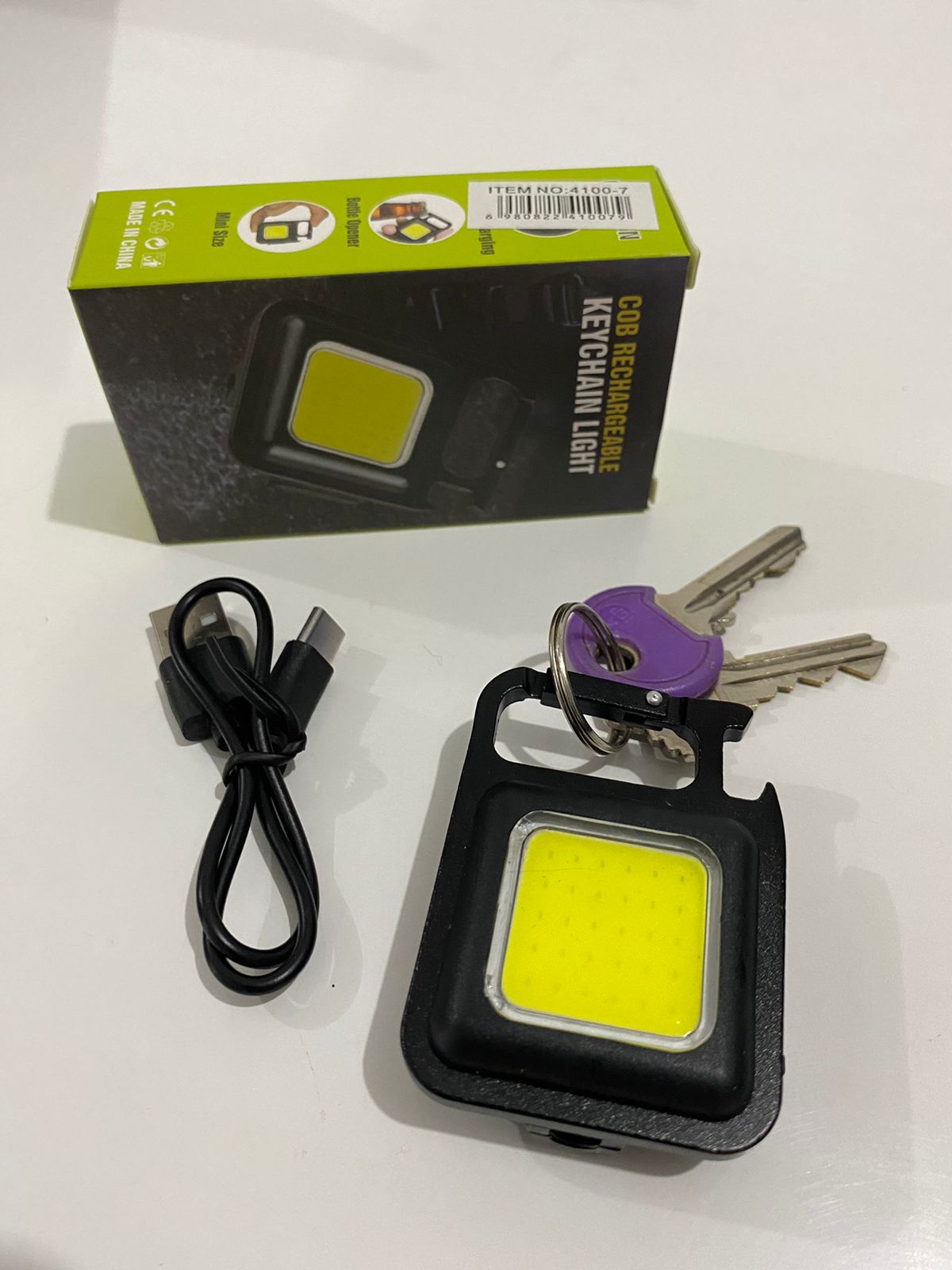 Miniatura 2 de MINI LINTERNA LED USB & LLAVERO
